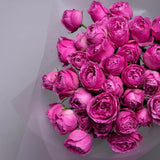 Hot Pink Lace spray roses