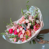 Peony & Delphinium