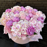 Peony & Eustoma