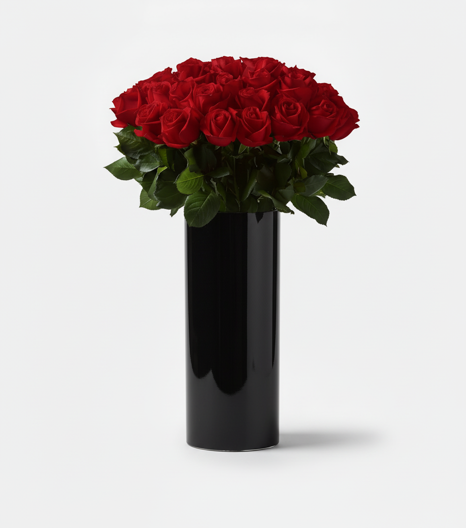 Red Naomi in Vase